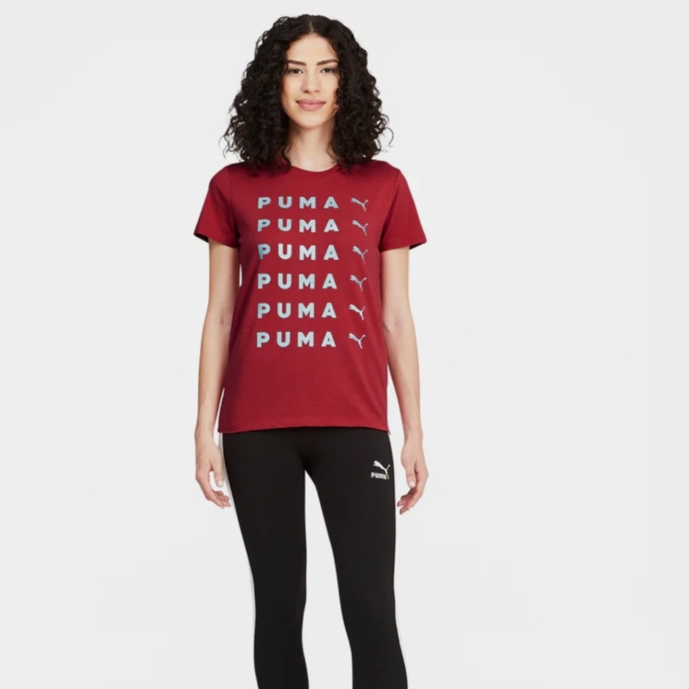 Women's PUMA repeat tee size medium NWT